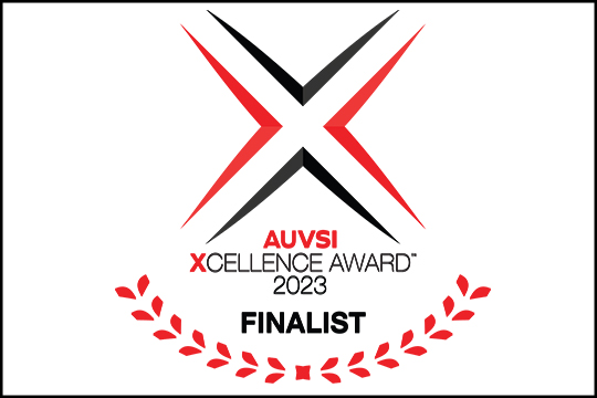 AUVSI Xcellence Award graphic