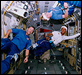The Autogenic Feedback Training Exercise (AFTE) Suit in use by NASA Astronaut Mae Jemison [click to view image galleries]
